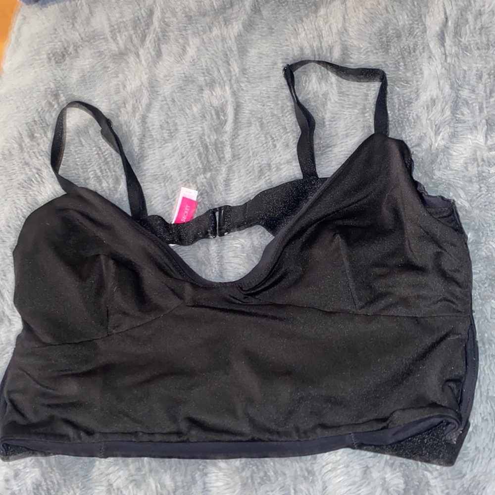 Women’s black bikini top